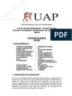 Topografía Minera