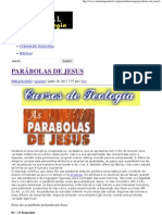 PARÁBOLAS DE JESUS - Portal Da Teologia PDF