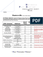 CMS Traffic Alert 2013