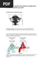 Cambiar Un Termostato Del Circuito de Refrigeración Del Motor