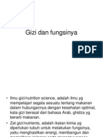 Gizi Dan Fungsinya