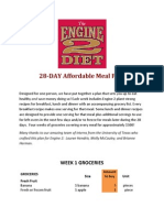 Engine 2 Affordable Meal Plan