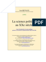 Meynaud, J. - La Science Politique Au XXe Siècle.