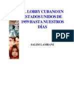 Lamrani, Salim - El Lobby Cubano en Estados Unidos de 1959 Hasta Nuestros Dias