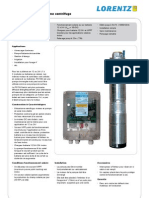 Fiche Technique PS150 LORENTZ