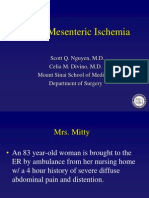 5 Mesenteric Ischemia