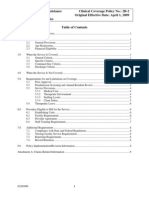 Division of Medical Assistance Clinical Coverage Policy No.: 2B-2 Geropsychiatric Units Original Effective Date: April 1, 2009 in Nursing Facilities