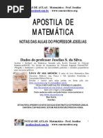 Apostila de Matemática - 183 Páginas