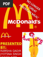 Mc. Donalds Downfall