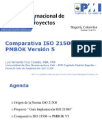 ISO 21500 Vs PMBoK 5.0 PDF