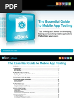 Utest Ebook Mobile Testing PDF