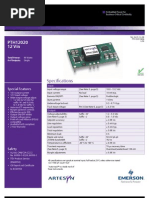 PTH12020 12 Vin: Specifications