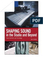 Shaping Soundinthe Studioand Beyond Audio Aestheticsand Chapter 12 Sound Design