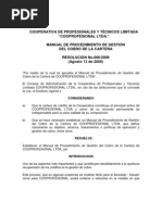 Manual de Cobro de La Cartera