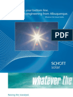 SCHOTT Solar German Engineering From ABQ