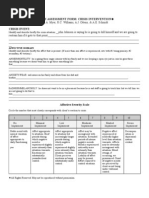 Triage Asessment Form