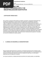 Modelo Desarrollista y de Industralización Sustitutiva (Luispa)