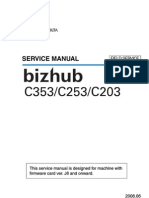 Konica-Minolta - Bizhub C203-C253-C353 - Field Service Manual PDF