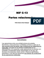 Nif C 13 Partes Relacionadas