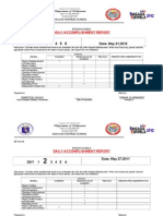 Form 6 (Daily Accomplishment)