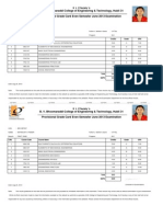 2BV12BT027 Provisional Grade Card