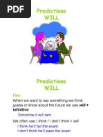 Predictions With Will / Won't