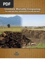 Livestock Mortality Composting For Large and Small Operations in The Semi-Arid West