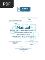 Manual para Elaborar PEI Academias PDF