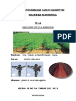 Monografia de Riego Por Goteo y Aspercion 1ra Parte