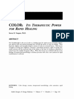 COLOR Its Therapeutic Power For Rapid Healing Steven Vazquez (Vol 17 No 2)