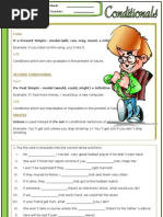 If + Present Simple - Modal (Will, Can, May, Must) + Infinitive