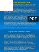 Engine Fuel System SI Petrol VLE