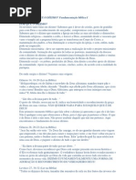 1º Tema para Estudo Da Pastoral Do Dízimo