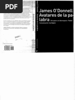 Avatares de La Palabra - O'Donnell