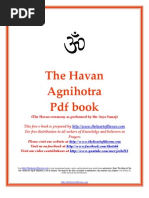 The Havan Agnihotra