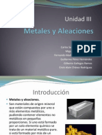 Metales y Aleaciones