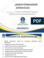 EKMA4216 MANAJEMEN PEMASARAN Modul 1