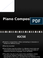 Piano Compositions