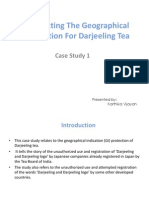 Protecting The Geographical Indication For Darjeeling Tea