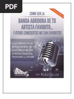 Como Ser La Banda Abridora 2nd Edition