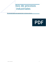 Analisis de Procesos Textiles