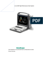 Specifications For S8V High-Performance Color System: The Pinoeer of Color Doppler Ultrasound in China Product Overview