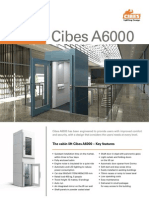 The Cabin Lift Cibes A6000 - Key Features