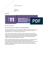 Chapter 11 Robotics in Manufacturing Processes p182-197