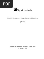 Industrial Development Design Standards & Guidelines