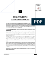 Permutation and Combination