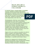 Artemisa Contra El Cancer