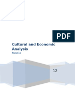 Russia Cultural and Economic Analysis