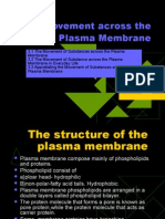 C3Movement Across The Plasma Membrane