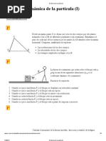 Dinámica de Partículas Parte I